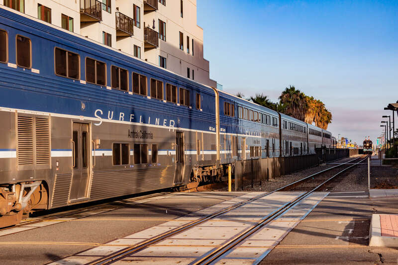 Amtrak Pacific Surfliner | Alstom Surfliner Cab Car | Oceanside
