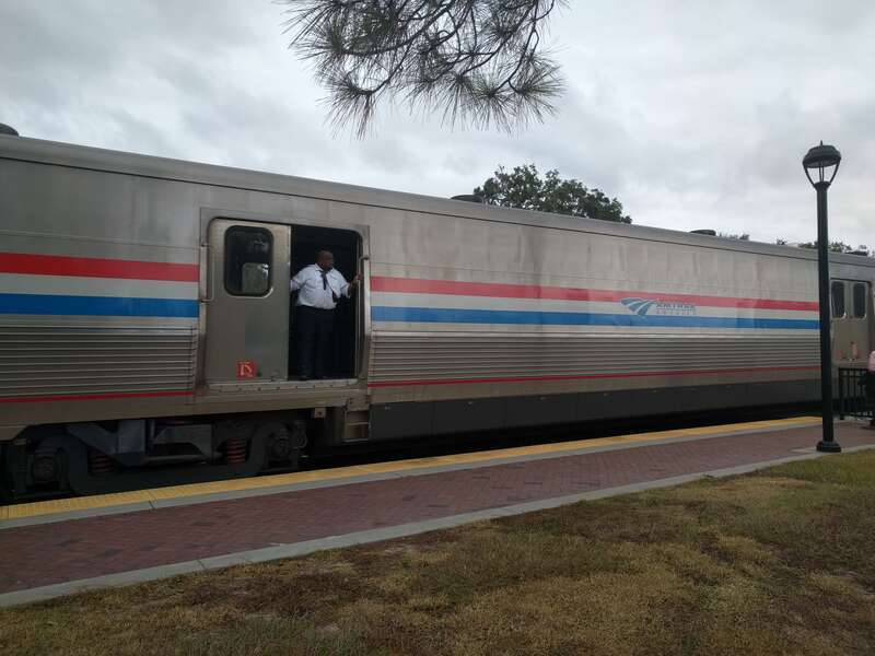 Amtrak Silver Meteor 98 at Winter Park Station