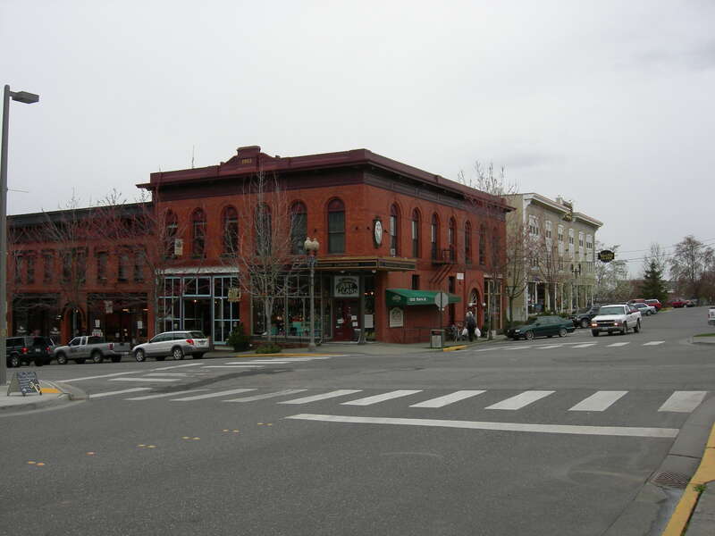 Historic Fairhaven district, Bellingham, Washington.