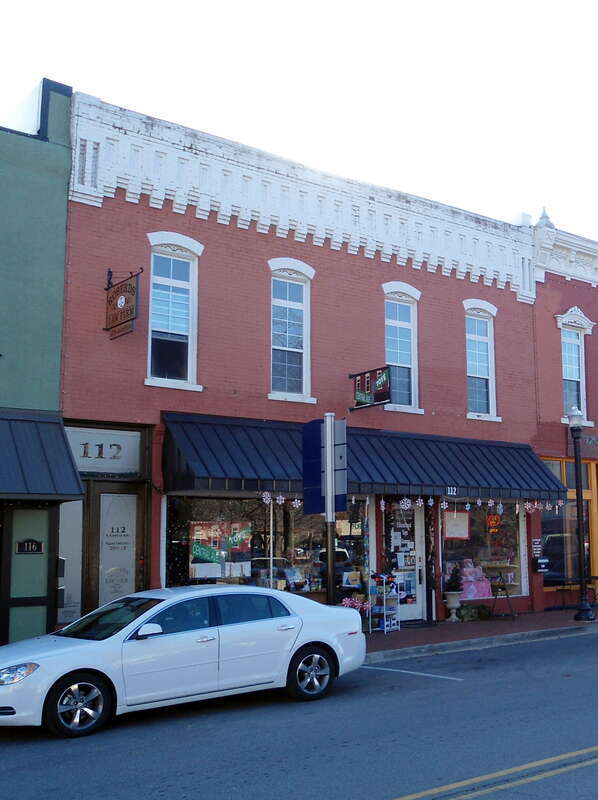 Bogart Hardware Building in downtown Bentonville, AR