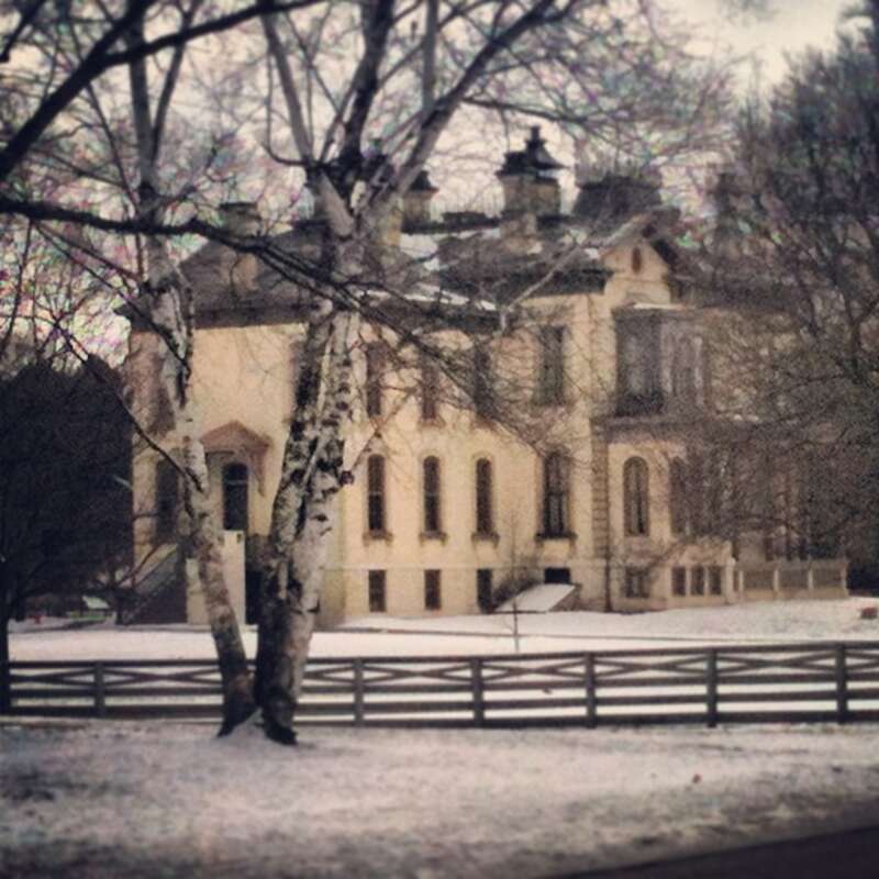 Across the street from my midcentury ranch is the 1870 Italianate home of Judge David Davis and his wife Sarah. He was Lincoln's law partner and Supreme Court Justice. Open to the public.
