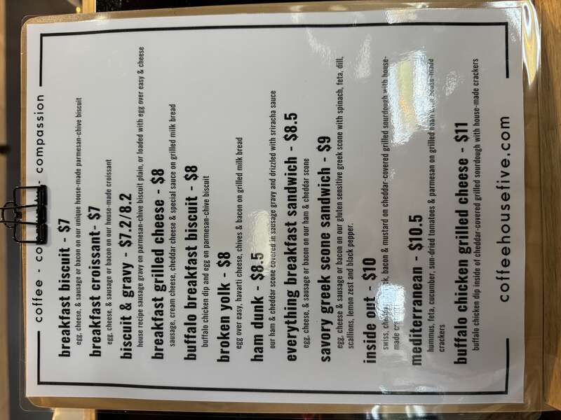 Coffeehouse Five, Greenwood, Indiana