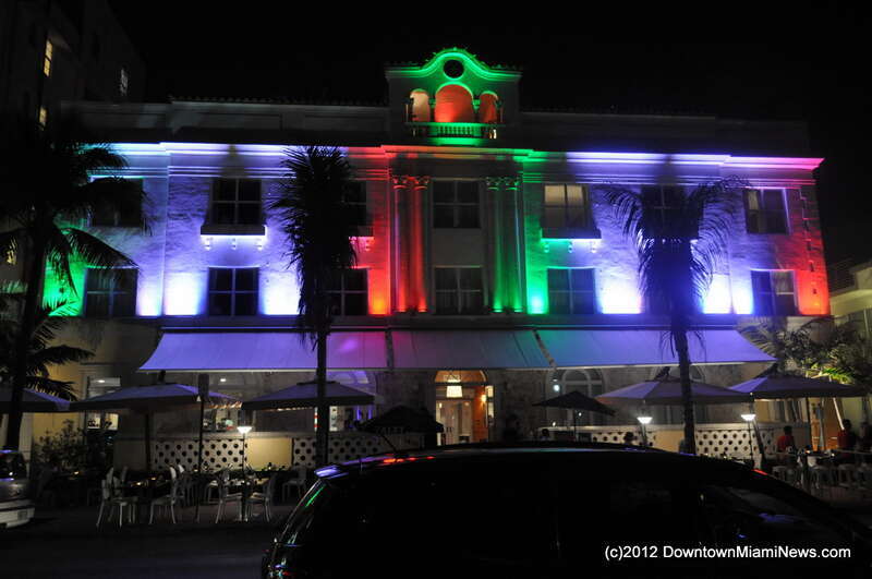 Edgewater Hotel, located at 1410 Ocean Drive, is a classic part of South Beach.