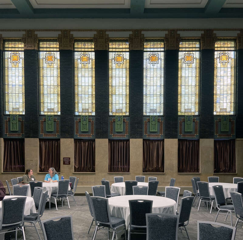 First National Bank of Mankato
Now part of the Mankato Civic Center, the Mayo Clinic Health System Event Center.

Mankato, Minnesota, USA