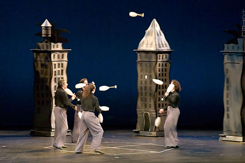 The Flying Karamazov Brothers in  "LIFE: A Guide for the Perplexed"