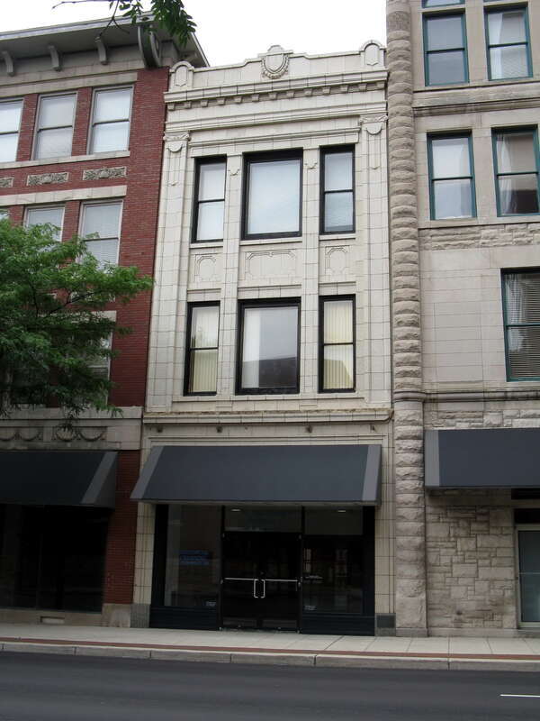 The National Register-listed Blackstone Building at 112 W. Washington in downtown Fort Wayne, Indiana.