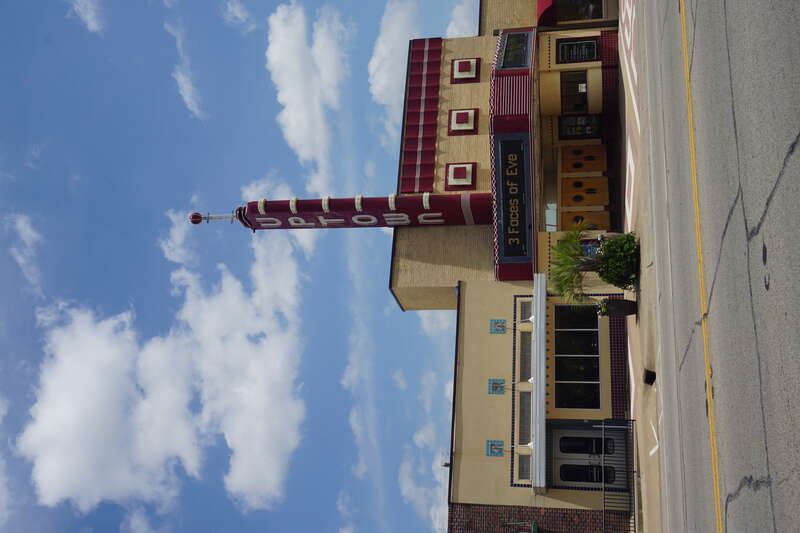 The Uptown Theater in Grand Prairie, Texas (United States).