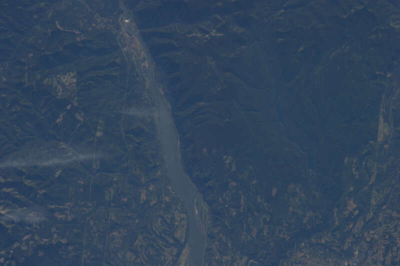 View of Oregon taken during ISS Expedition 36.