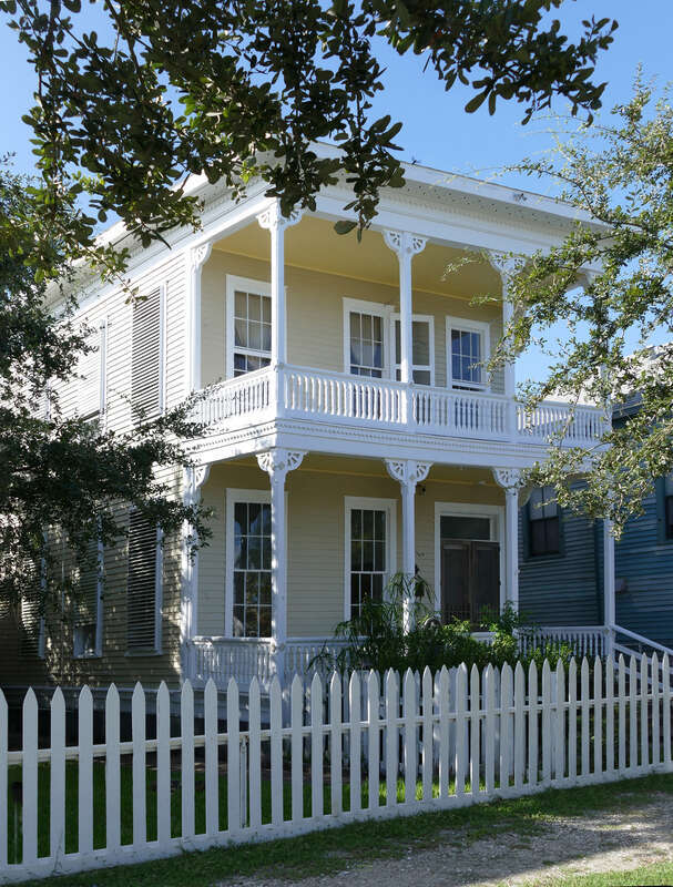 Originally this house was called the "Miller-Jacobs Home." Today it is called the "Jacobs Home"
In 1884, Mrs. Barbara Lenz (Lentz) Jacobs (1831-1908), the widow of Christopher Jacobs, purchased a small cottage on this lot from Ferdinand and Caroline