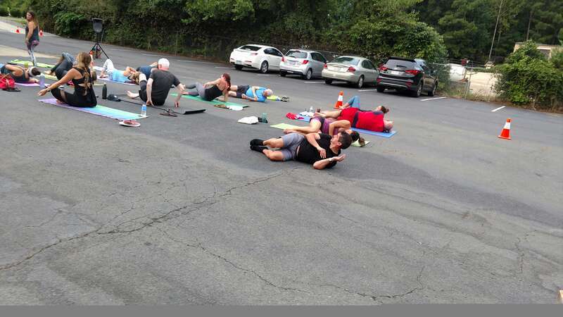 Jerry demonstrates the &quot;go to sleep&quot; pose.