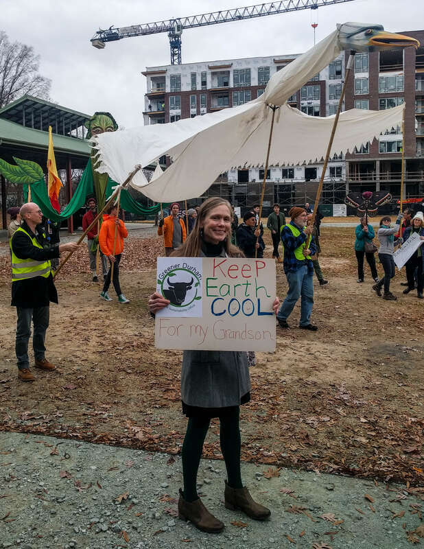 Keep Earth Cool / giant bird