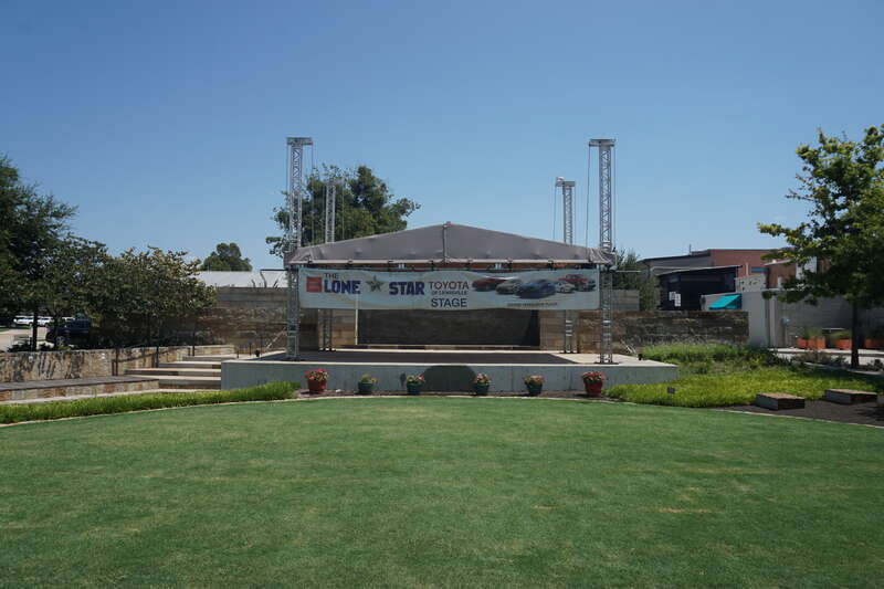 Wayne Ferguson Plaza in Lewisville, Texas (United States).