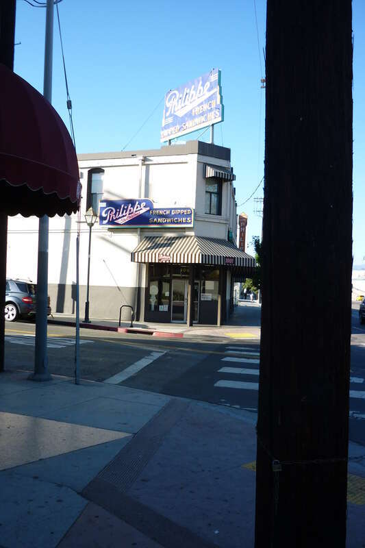 Los Angeles - Philippe's offers familiar dishes at reasonable prices. An LA tradition, near Amtrak and Metro trains at LAUPT.