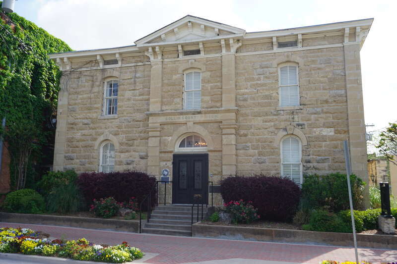 The Historic Collin County Prison in McKinney, Texas (United States).