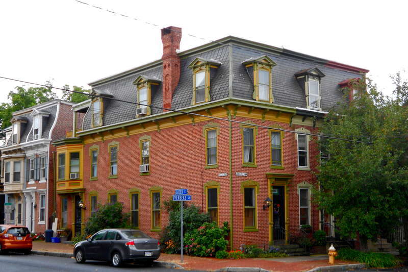 House in Midtown Harrisburg Historic District.  The district is roughly bounded by the Susquehanna River and Forster, Verbeke, and 3rd Streets, in Harrisburg, Pennsylvania, Dauphin County. Listed on the NRHP on 1983-04-21
