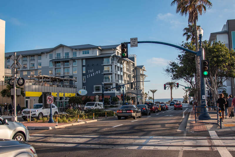 Mission Avenue in Oceanside, California