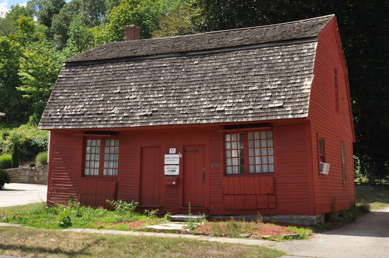 Joseph Carpenter Silversmith Shop, Norwichtown, Norwich, Connecticut.