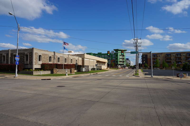 Oklahoma Avenue in Oklahoma City, Oklahoma (United States).
