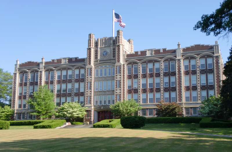 The old Chicopee High School