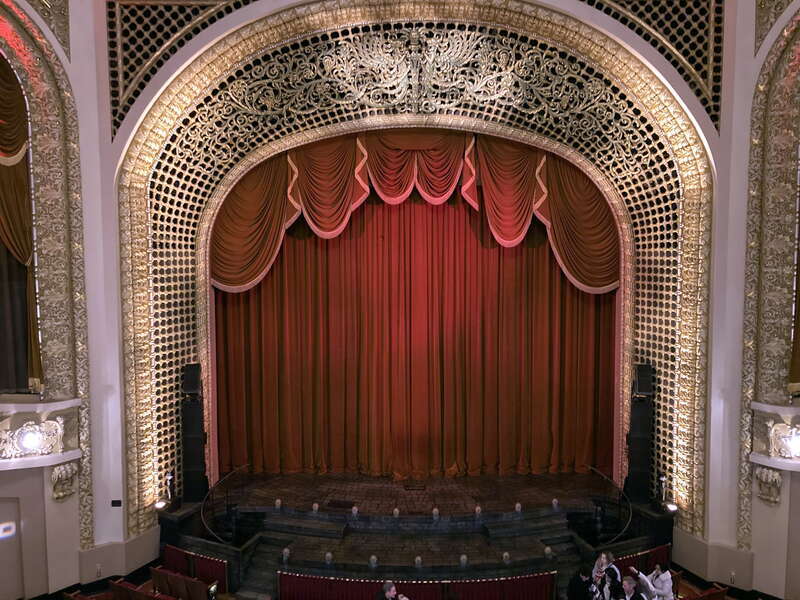 The interior of the Pabst Theater in Milwaukee, Wisconsin (United States).