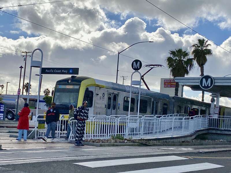 Pacific Coast Highway station (A Line) 2024 February