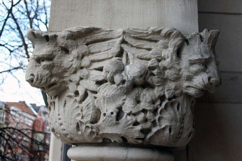 Paine Mansion (Pi Kappa Phi Alpha Tau, &quot;Castle&quot;) Exterior