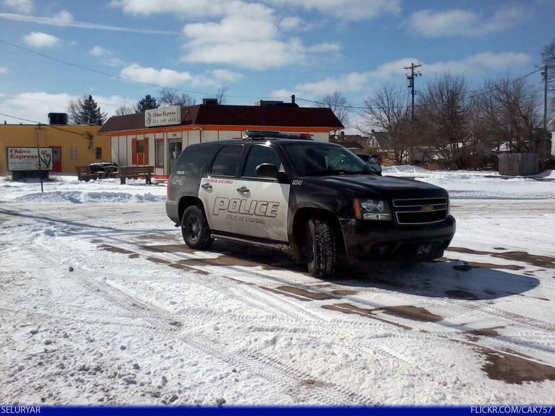 Seen in Parma Ohio at Ridge Rd near Gilbert Ave.

Taken with cell phone