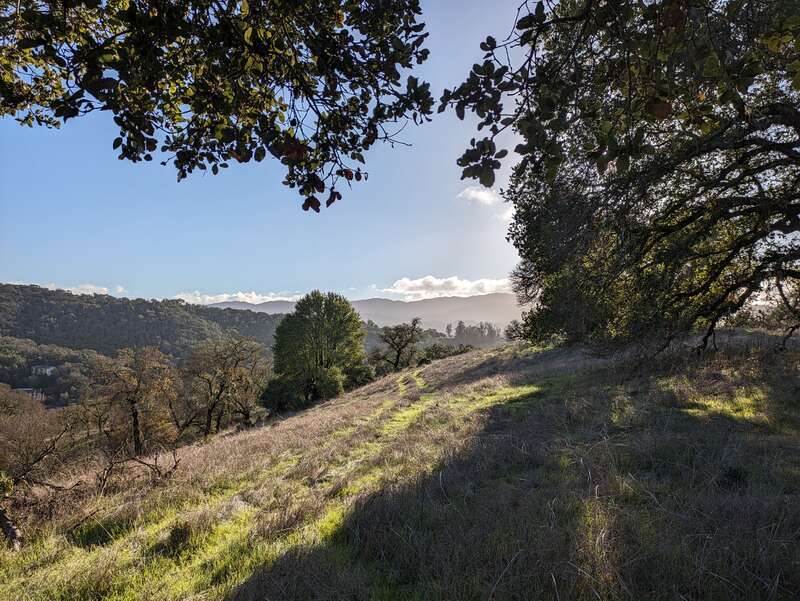 Rush Creek Open Space Preserve in Marin County, California, United States.