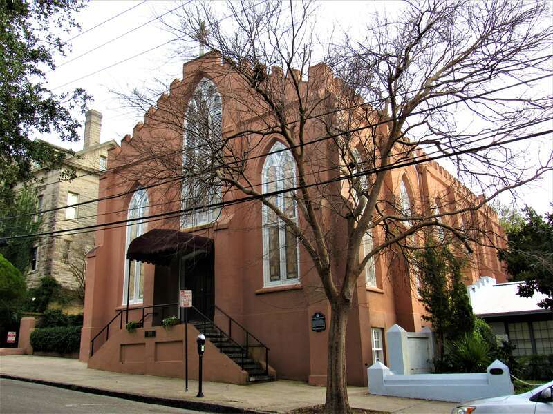 Saint Thomas Preservation Hall in Wilmington, North Carolina.