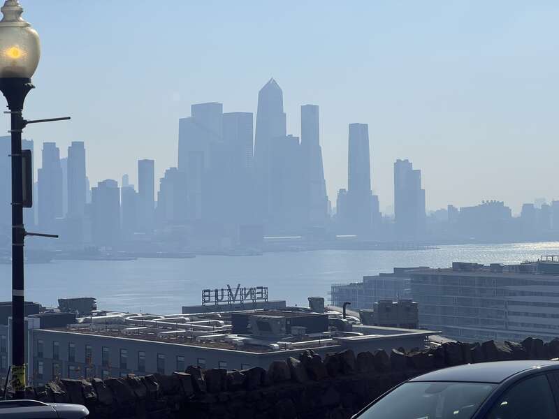 Smog event from wildfire