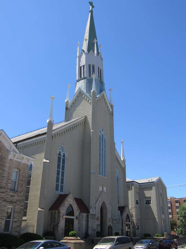 St. Mary's Catholic Church in Evansville, Indiana.