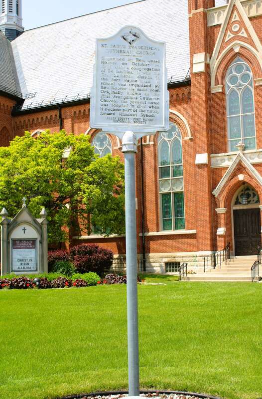 Saint Paul's Evangelical Lutheran Church in Fort Wayne, Indiana.