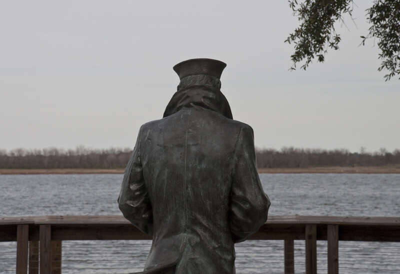 Statue at North Charleston Navy Base