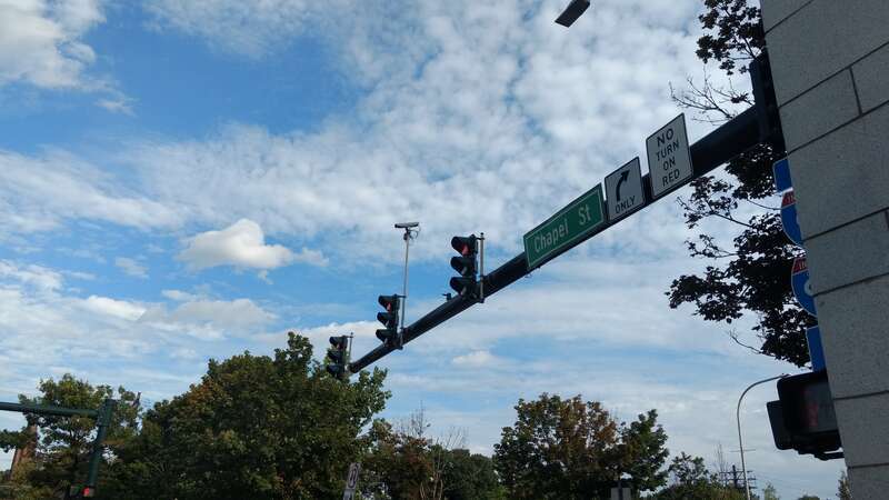 Traffic (Chapel and State St) fixed on light 2