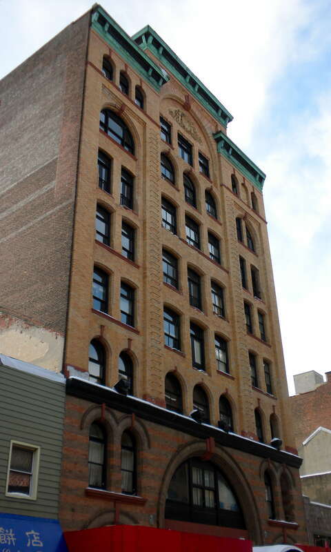 Heywood Chair Factory on NRHP since August 23, 1984. At 1010–1014 Race Street in the Chinatown nieghborhood of Center City Philadelphia, Pennsylvania