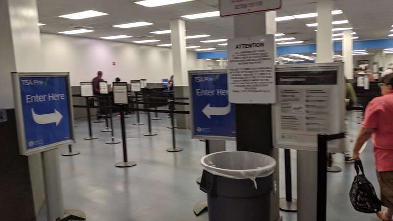 Terminal A Security Gateway at Hollywood Burbank Airport