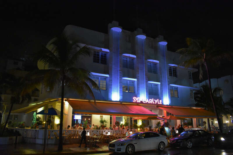 The Carlyle Hotel (1941) is part of the Miami Beach Architectural District.