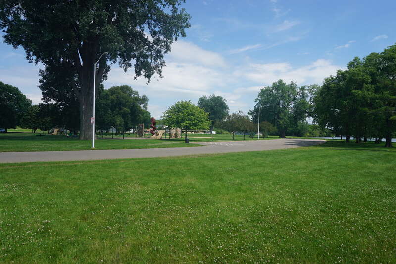 Traxler Park in Janesville, Wisconsin (United States).