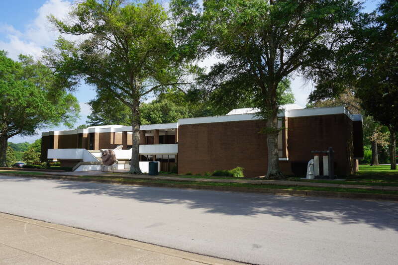 The Tyler Museum of Art on the campus of Tyler Junior College in Tyler, Texas (United States).