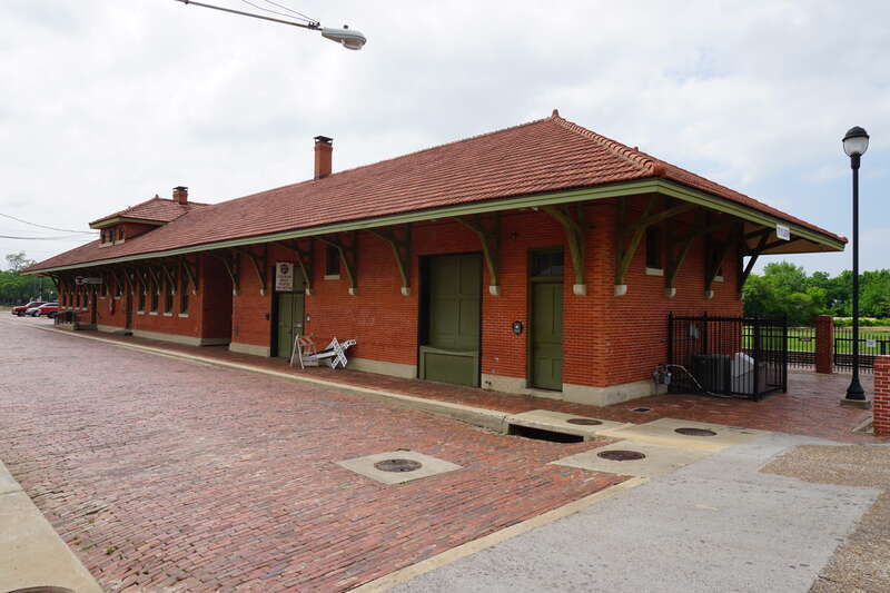 The Cotton Belt Depot Museum in Tyler, Texas (United States).