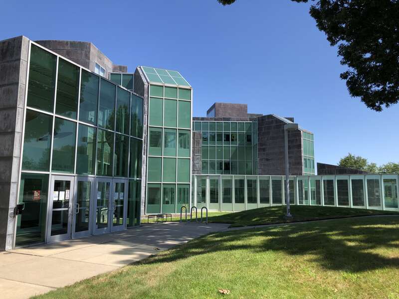 University of Toledo Center for the Visual Arts at 620 Art Museum Drive in Toledo, Ohio. It is on the same campus as the Toledo Museum of Art.