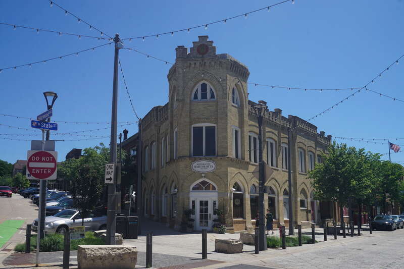 The Charles Jacobus Saloon (currently Ristorante Bartolotta dal 1993) in Wauwatosa, Wisconsin (United States).