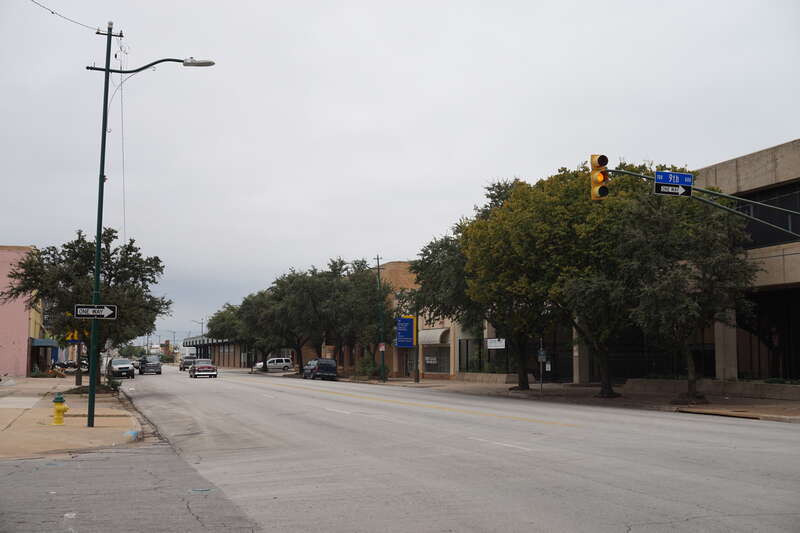 Scott Avenue in Wichita Falls, Texas (United States).