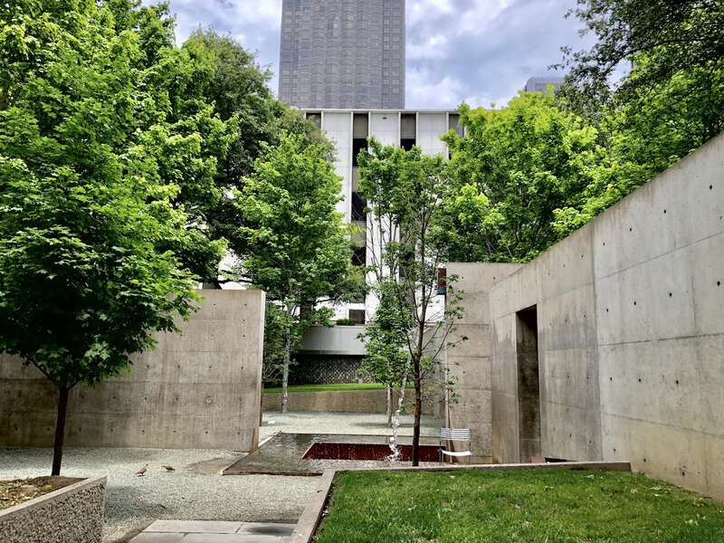 1807 Ross Avenue in Dallas, Texas, designed by architecht George Dahl for Southwestern Life Insurance Company.