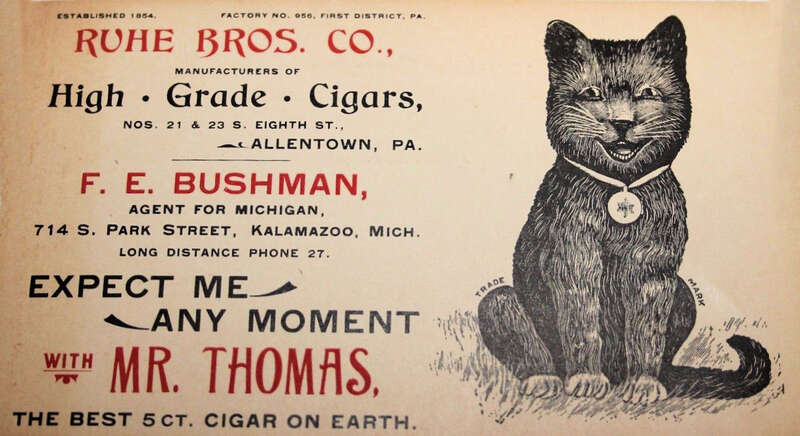 Ruhe Brothers Trade Card Allentown PA