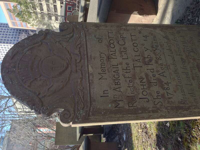This Ancient Burying Ground was used as the cemetery for all citizens of Hartford, CT from about 1640-1800, regardless of social status. It's the oldest historic place in Hartford. It's strange to see all the urban growth around it.