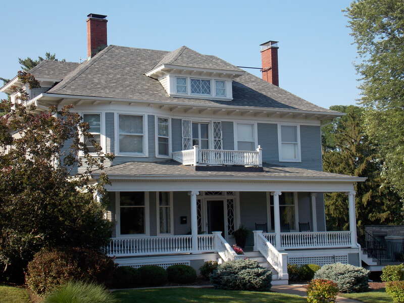 The Anna McClelland House is a contributing property in the Prospect Park Historic District in Davenport, Iowa.