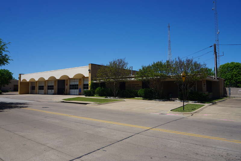 The Mike Thompson Central Fire Station in Arlington, Texas (United States).