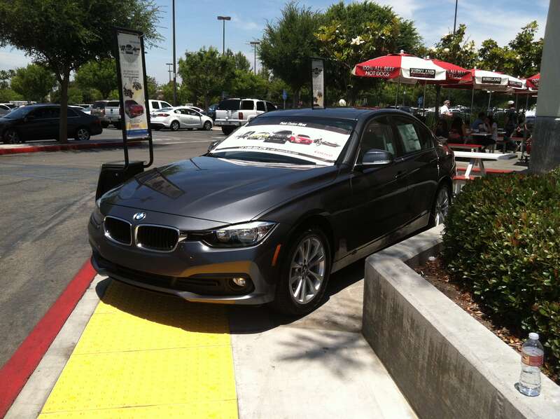 BMW 320i 2017 Base Sedan Front. Built in Rosslyn, South Africa and Designed in Germany.