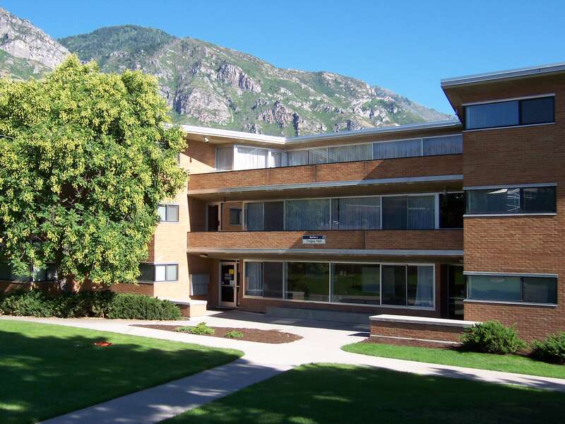 Photograph of Heritage Halls (22) Tingey (Martha H.) Hall at Brigham Young University.